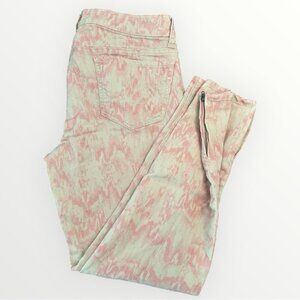 Pink Tie Dye Bleached Style Jeggings